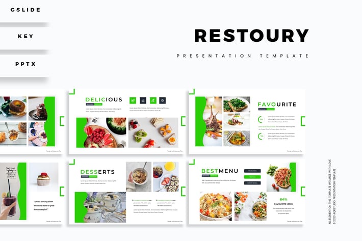 Restaury - Presentation Template