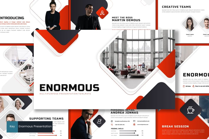 Enormous - Keynote Template