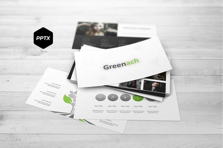 Greenach - Powerpoint Template