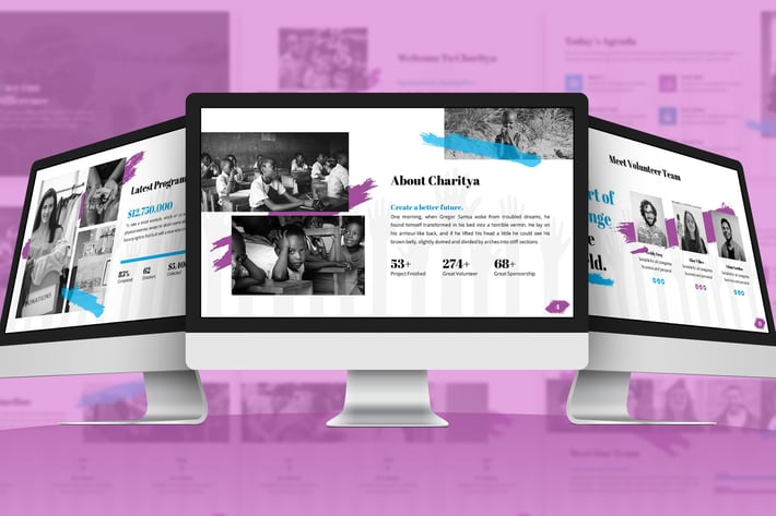Charitya - Non Profit Google Slides Template