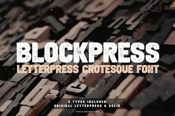 BlockPress Grotesque Font