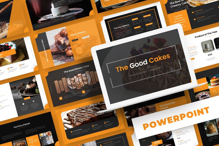 Good Cakes - Powerpoint Template