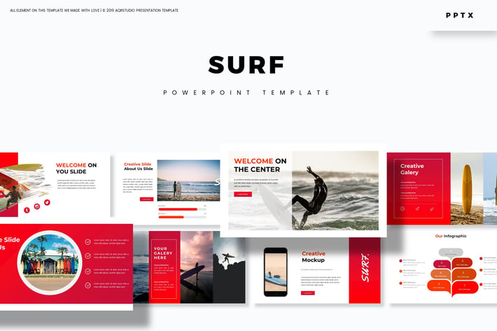 Surf - Powerpoint Template