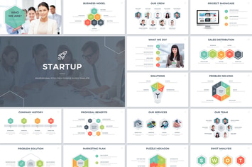 Startup Pitch Deck Google Slides Template