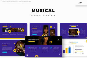 Musical - Keynote Template