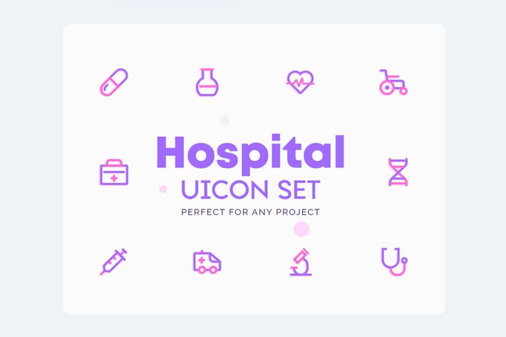 UICON Hospital Icons
