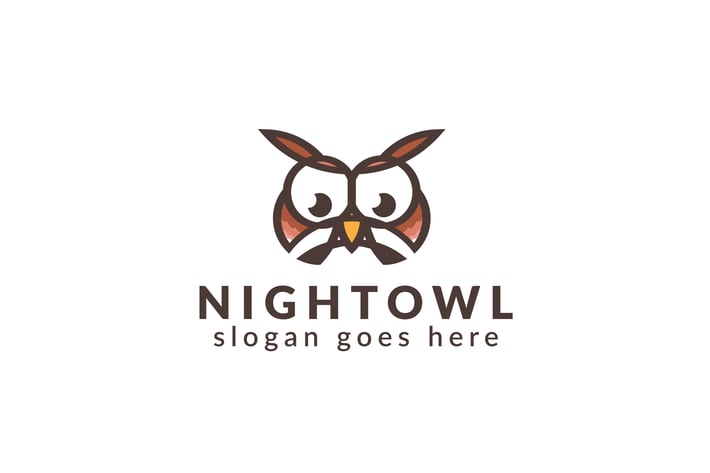 Owl Logo Template
