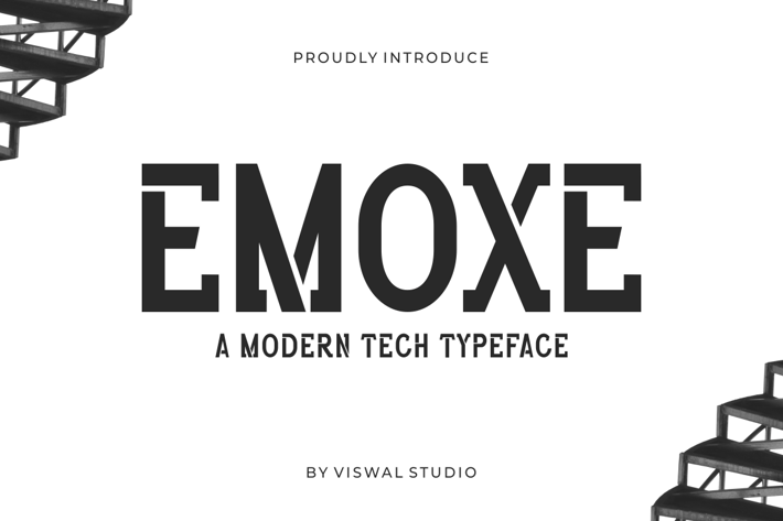 Emoxe - Modern Tech Font