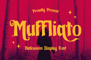 Muffliato - Halloween Display Font