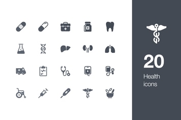 20 Healthcare icons