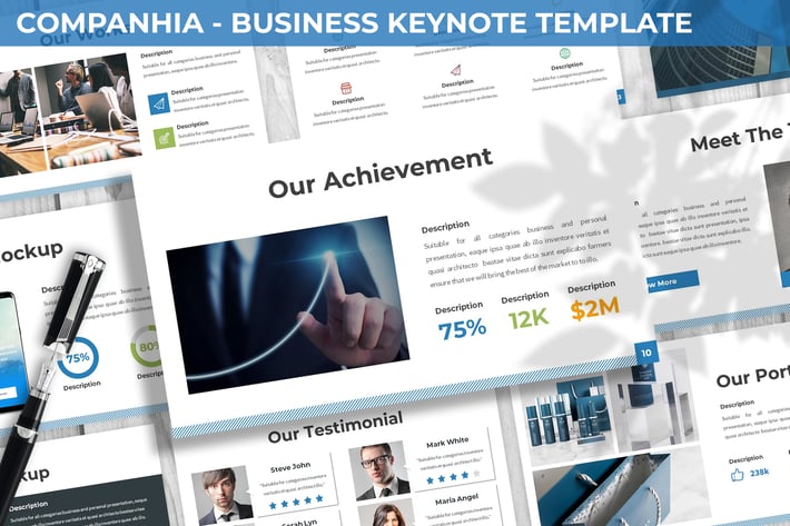 Companhia - Business Keynote Template