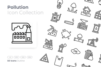 Pollution Outline Icon