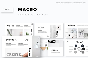 Macro - Powerpoint Template