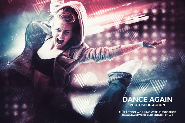 Dance Again Photoshop Action