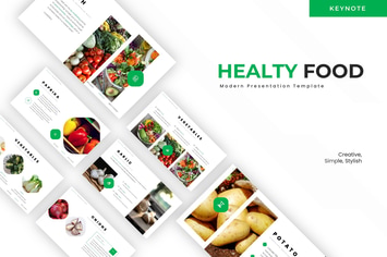 Healthy Food - Keynote Template