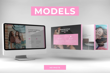Beautiful Model - Keynote Template