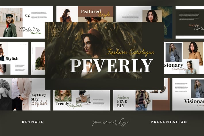 Peverly - Fashion Catalogue Keynote