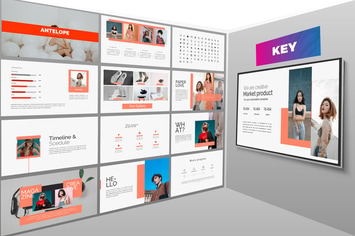 Antelope Lookbook Keynote Template