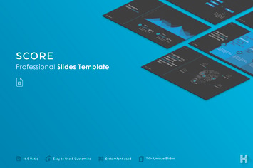 Score Slides Template