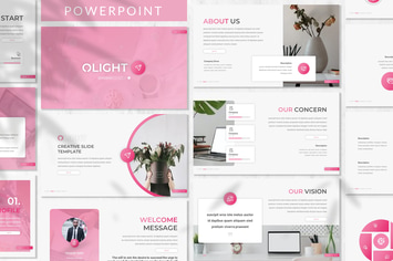 Olight - Business Powerpoint Template