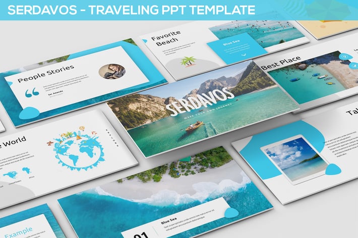 Serdavos - Traveling Powerpoint Template