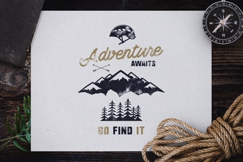 Vintage Outdoor Activity Labels / Logo Templates