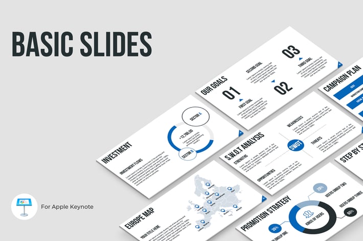 Basic Slides Keynote Template