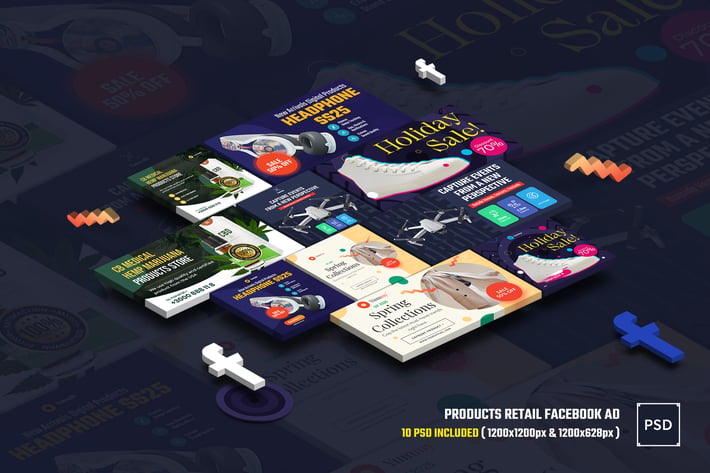 Products Retail Facebook Ad