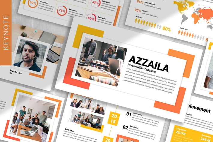 Azzaila - Business Keynote Template