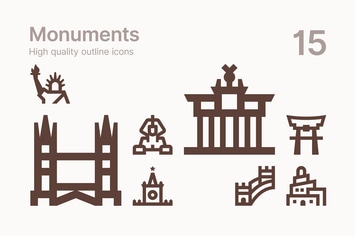 Monument Icons