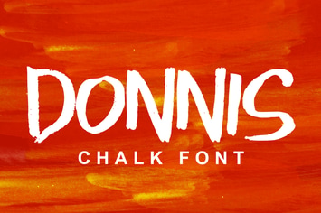 Donnis Chalk Font