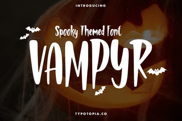 Vampyr Spooky Themed Font