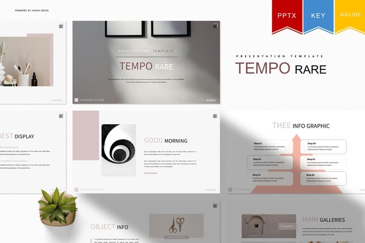 Tempo Rare | Powerpoint, Keynote, Google Slides