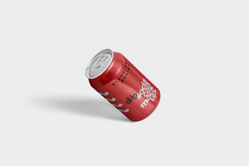Tin Soda Can Mockups