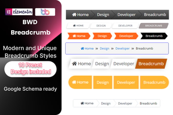 BWD Breadcrumb Addon For Elementor