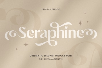 Seraphine - Cinematic Elegant Display Font