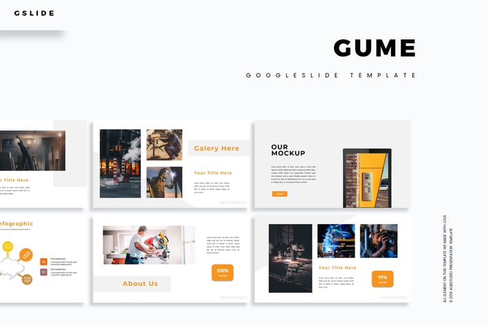 Gume - Google Slide Template