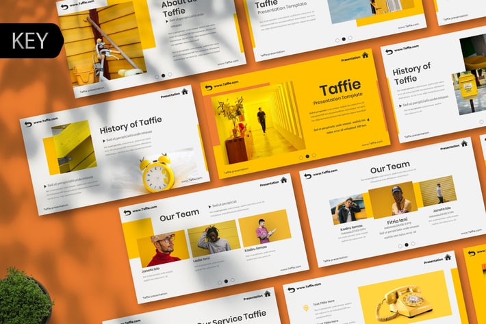 Taffie Creative Keynote Template