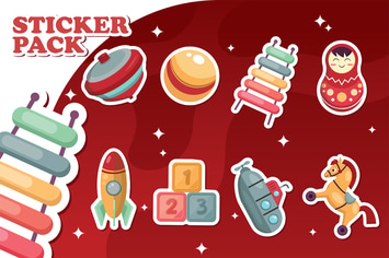Toys Stickers
