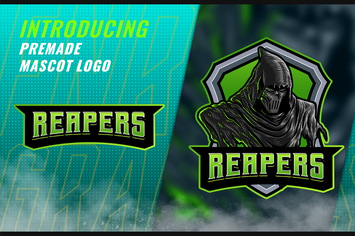 Dark Reaper - Mascot Esport Logo Template