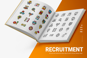 Recruitment - Icons