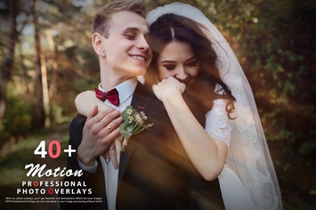 46 Motion Lights Photo Overlays