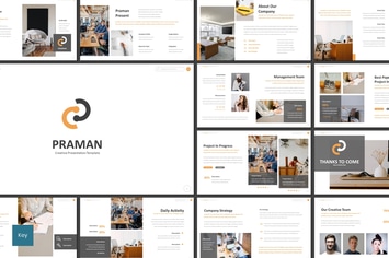 Praman - Creative Keynote Template