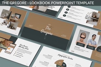 The Gregore - Lookbook Powerpoint Template