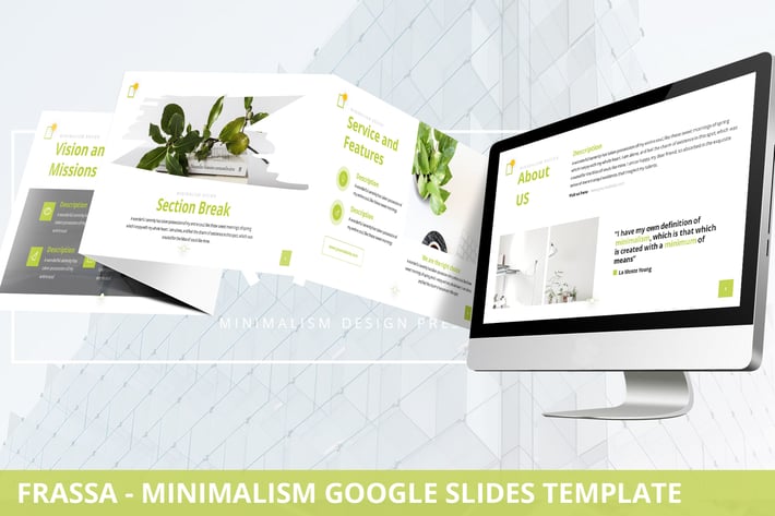 Frassa - Minimalism Google Slides Template 