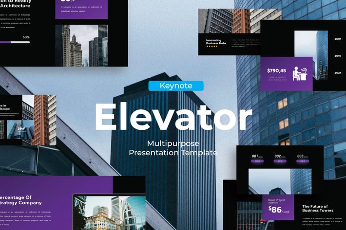 Elevator - Keynote Template