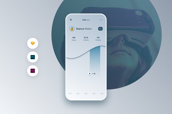 Dashboard Concept UI Kit App 2