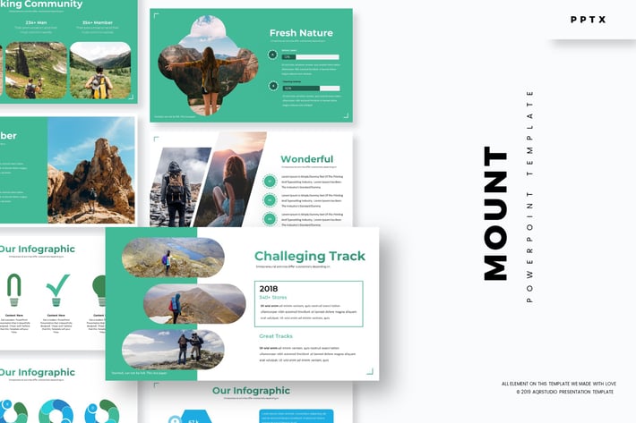Mount - Powerpoint Template