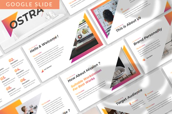 Ostra - Brand Identity Google Slide Template