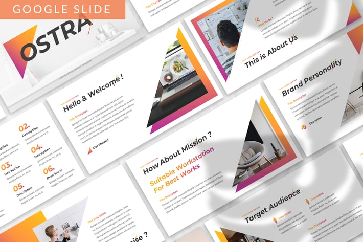 Ostra - Brand Identity Google Slide Template